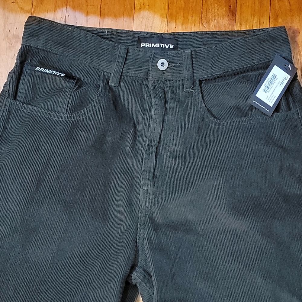 Primitive Men's Brown Corduroy Pants